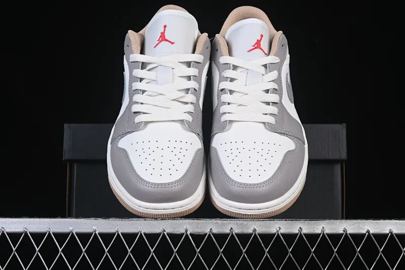 All categories Air Jordan Jordan series basketball shoes Air Jordan 1 Low G version pure original Air Jordan 1 Low AJ1 Joe 1 meter gray low-top retro culture basketball shoes 553558-169